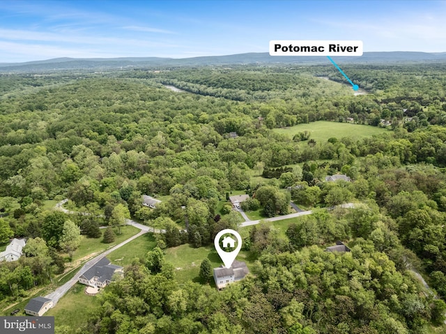 325 Chandler Dr, Shepherdstown, WV 25443 - aerial view of a heavily wooded area