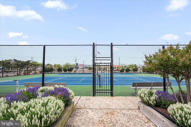 13100 Coastal Hwy Unit 1110, Ocean City, MD 21842 - view of tennis court featuring fence and community basketball court