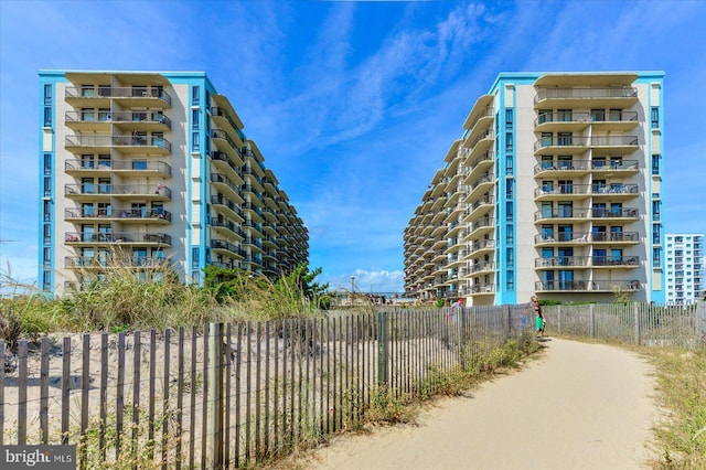 13100 Coastal Hwy Unit 1110, Ocean City, MD 21842 - view of apartment building / complex with fence