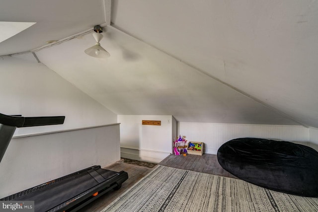 466 E Main St, Leola, PA 17540 - additional living space with lofted ceiling and wood finished floors