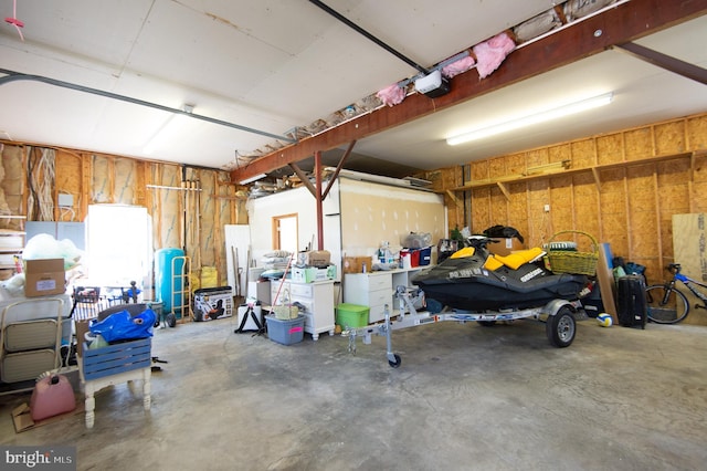 4906 Timbermarsh Ln, Woolford, MD 21677 - garage featuring a garage door opener