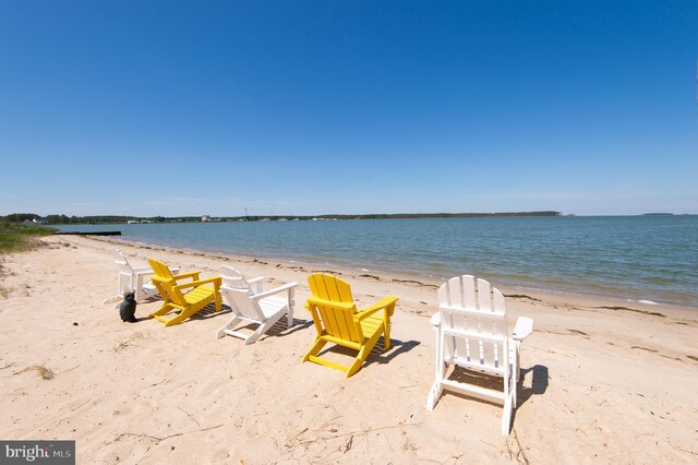 4906 Timbermarsh Ln, Woolford, MD 21677 - water view featuring local beach