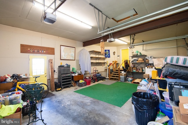 4906 Timbermarsh Ln, Woolford, MD 21677 - garage featuring a garage door opener