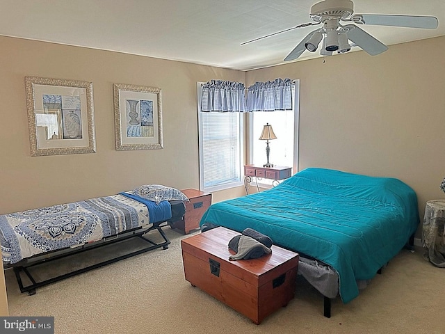 554 Pinecrest Dr, Pocono Pines, PA 18350 - bedroom featuring carpet flooring and a ceiling fan