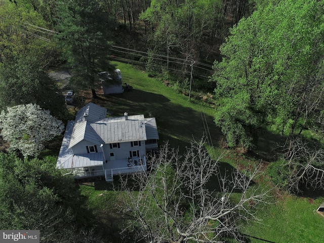 3947 Hebron Valley Rd, Madison, VA 22727 - view from above of property
