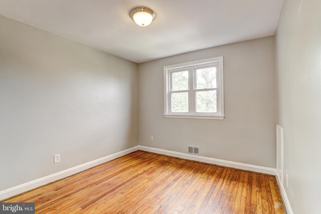 1334 Dalton Rd, Baltimore, MD 21234 - empty room with baseboards and hardwood / wood-style floors