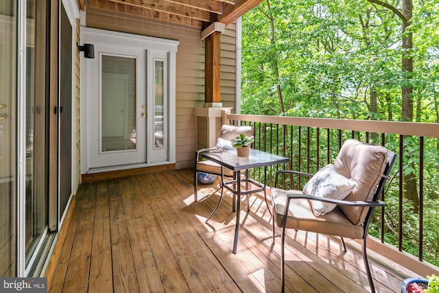 603 Admiral Dr Unit 204, Annapolis, MD 21401 - view of deck
