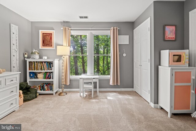 603 Admiral Dr Unit 204, Annapolis, MD 21401 - playroom featuring carpet and baseboards