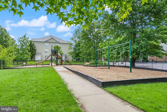 42432 Hollyhock Ter Unit 101, Brambleton, VA 20148 - view of community playground