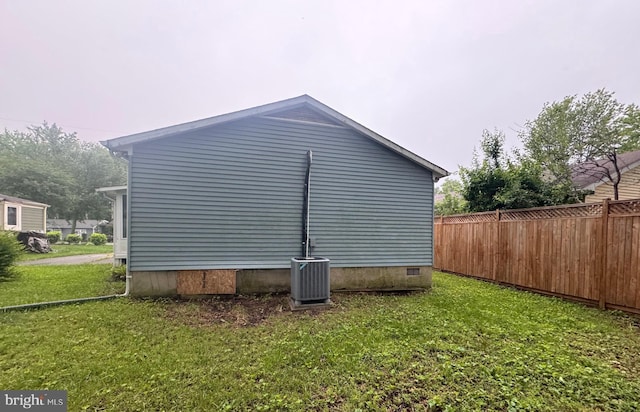 3365 Arundel On The Bay Rd, Annapolis, MD 21403 - view of side of property with cooling unit and crawl space