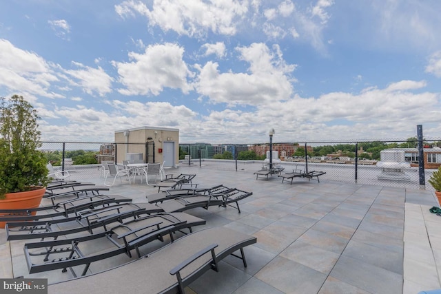 2829 Connecticut Ave NW Unit 312, Washington, DC 20008 - view of patio / terrace with fence