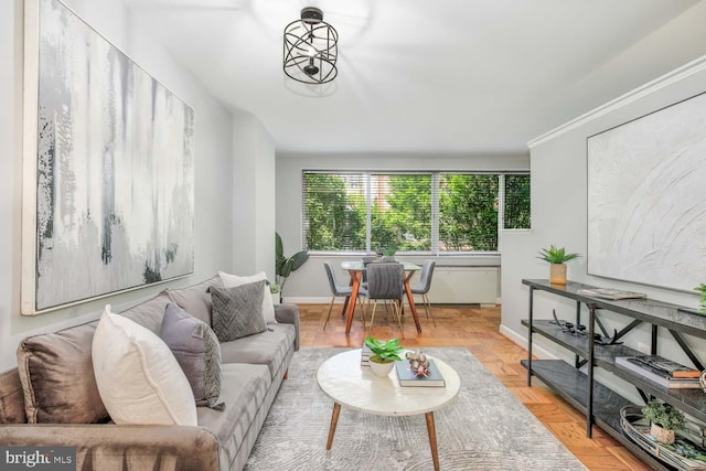 2829 Connecticut Ave NW Unit 312, Washington, DC 20008 - living area featuring baseboards