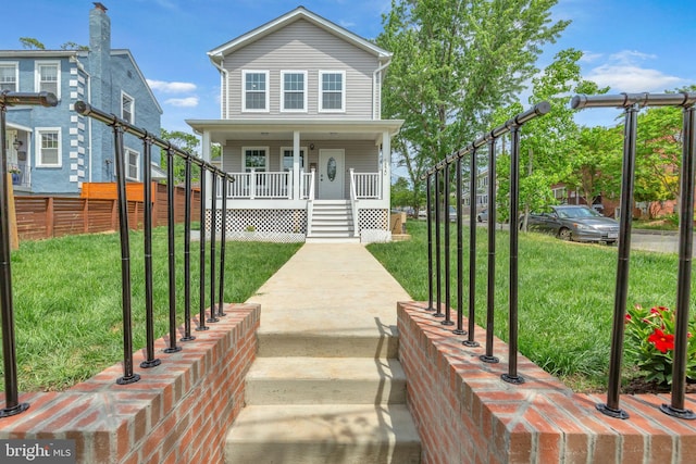 4820 Hayes St NE, Washington, DC 20019 - view of front of house with a porch
