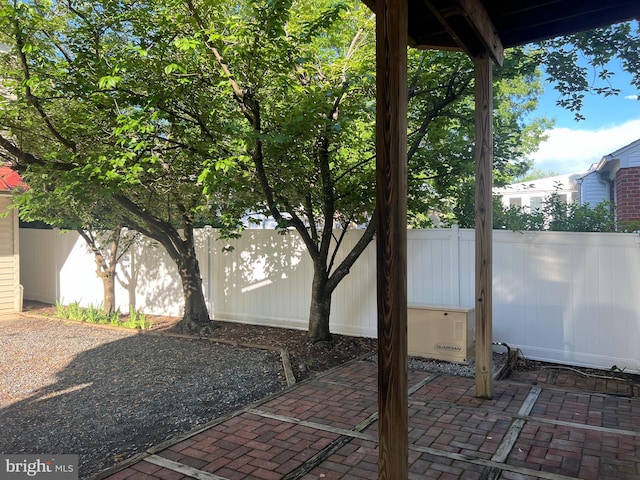 8107 Chester St, Takoma Park, MD 20912 - view of patio featuring a fenced backyard