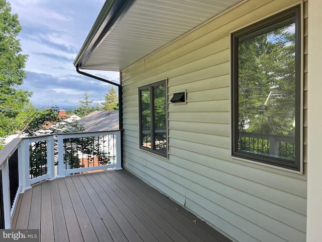 8107 Chester St, Takoma Park, MD 20912 - view of wooden terrace