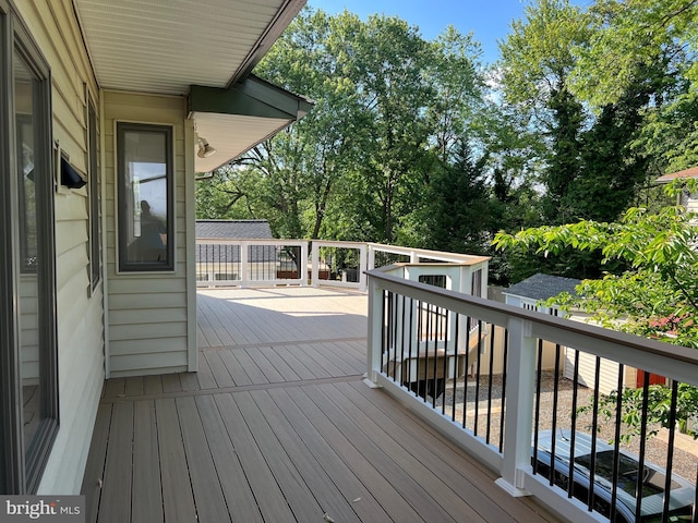 8107 Chester St, Takoma Park, MD 20912 - view of deck