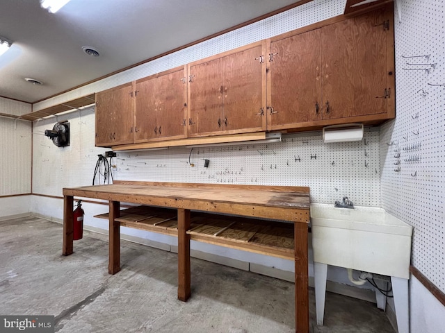 8107 Chester St, Takoma Park, MD 20912 - washroom with a workshop area