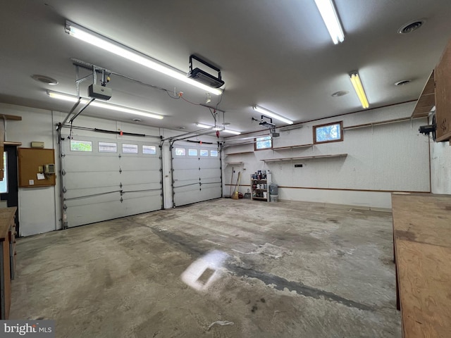 8107 Chester St, Takoma Park, MD 20912 - garage featuring a garage door opener