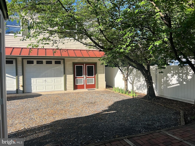 8107 Chester St, Takoma Park, MD 20912 - garage featuring fence