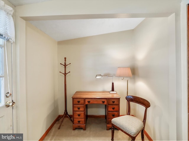 629 W Piedmont St, Keyser, WV 26726 - office area featuring light colored carpet and baseboards