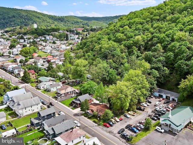 629 W Piedmont St, Keyser, WV 26726 - aerial view of residential area with a heavily wooded area
