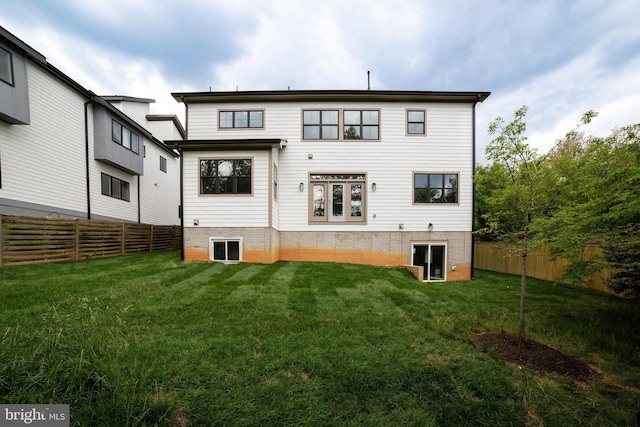view of back of property