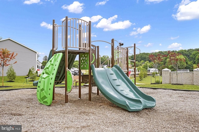 view of community playground