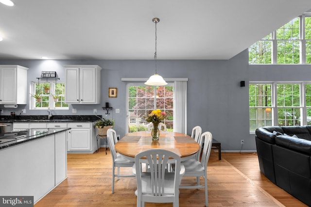 15066 Frederick Rd, Cooksville, MD 21723 - dining space featuring light wood finished floors