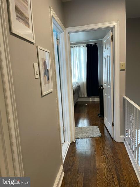 3339 Ashville St, Philadelphia, PA 19136 - hallway with wood-type flooring