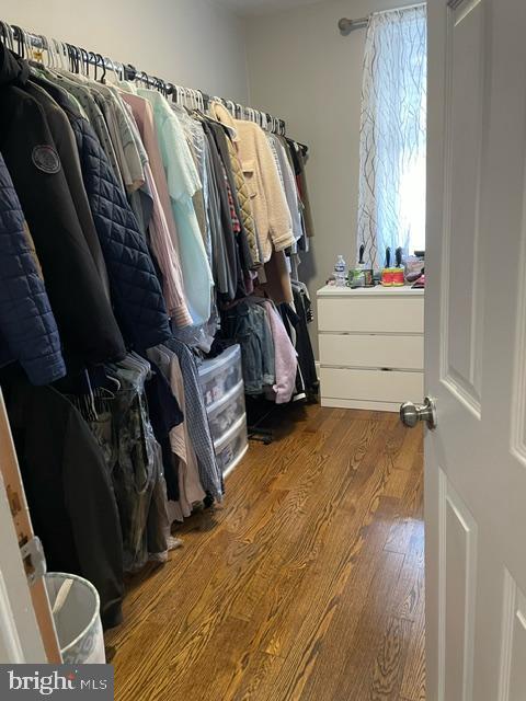 3339 Ashville St, Philadelphia, PA 19136 - spacious closet featuring wood finished floors
