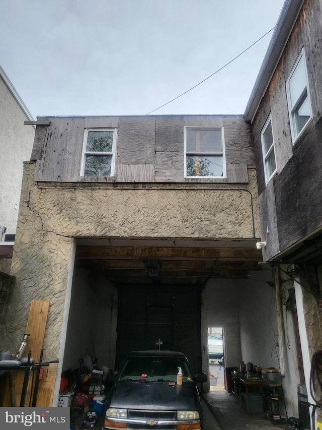 view of vehicle parking