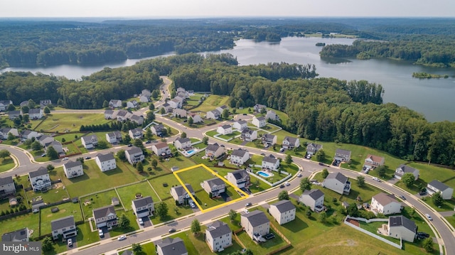 27 Hopkins Branch Way, Fredericksburg, VA 22406 - view of property location with property parcel outlined and nearby suburban area