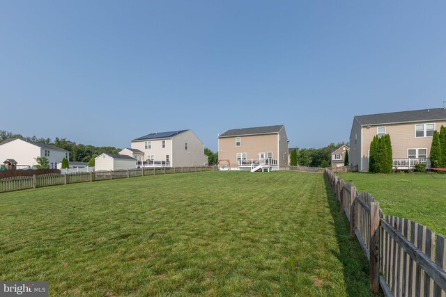 27 Hopkins Branch Way, Fredericksburg, VA 22406 - fenced backyard with a residential view