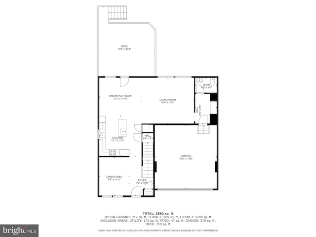 27 Hopkins Branch Way, Fredericksburg, VA 22406 - view of floor plan / room layout