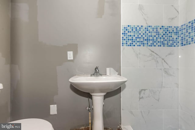 bathroom with toilet