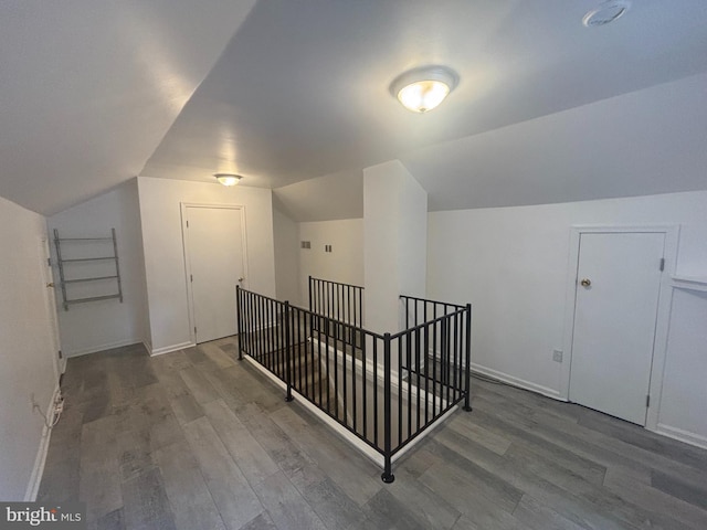 320 Bala Ter W, West Chester, PA 19380 - additional living space with wood finished floors, vaulted ceiling, and baseboards