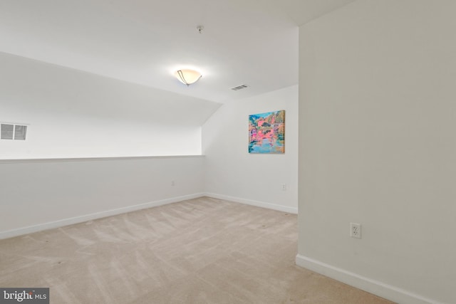 400 Cameron Station Blvd Unit 417, Alexandria, VA 22304 - additional living space with carpet, baseboards, and vaulted ceiling