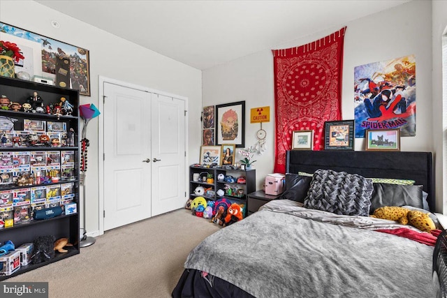 2121 River Heritage Blvd, Dumfries, VA 22026 - carpeted bedroom with a closet