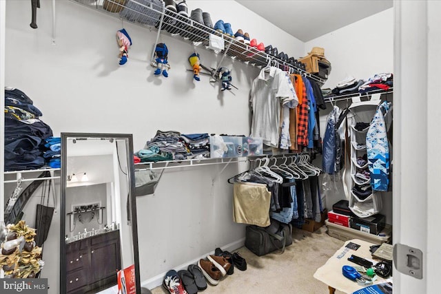 2121 River Heritage Blvd, Dumfries, VA 22026 - spacious closet with carpet floors