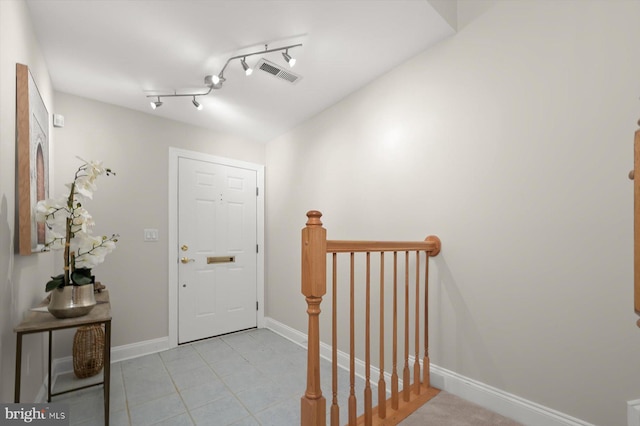 1252 Harbor Island Walk, Baltimore, MD 21230 - foyer featuring baseboards and light tile patterned floors