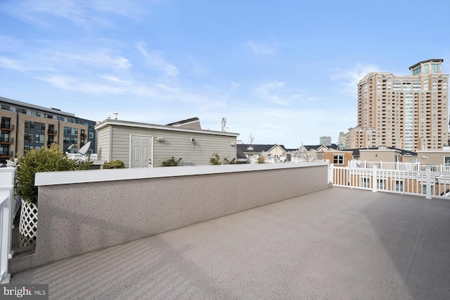 1252 Harbor Island Walk, Baltimore, MD 21230 - view of patio / terrace featuring a balcony