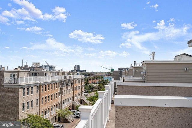 1252 Harbor Island Walk, Baltimore, MD 21230 - balcony with a view of city