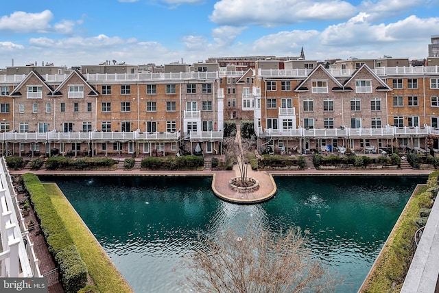 1252 Harbor Island Walk, Baltimore, MD 21230 - view of pool with a water view