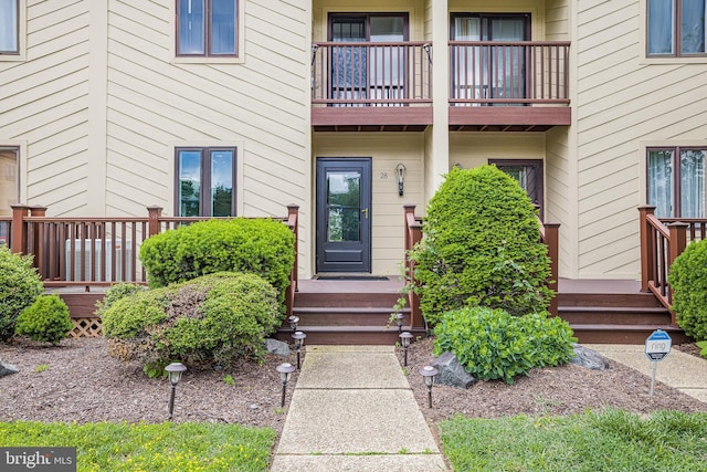 28 Chatham Ct, Dover, DE 19901 - entrance to property with a balcony