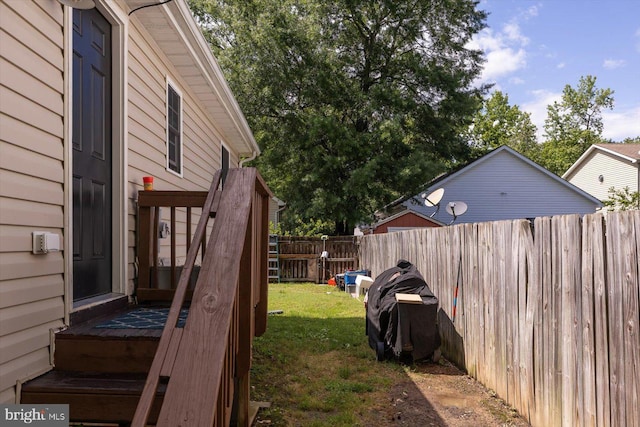309 6th St, Colonial Beach, VA 22443 - view of yard