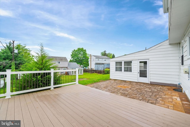 2518 Reynolds Ave, Claymont, DE 19703 - deck with a patio area