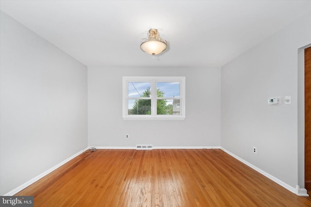 2518 Reynolds Ave, Claymont, DE 19703 - spare room with wood-type flooring and baseboards