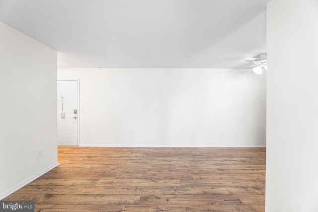210 Trimper Ave Unit 8, Ocean City, MD 21842 - bonus room featuring a ceiling fan, wood finished floors, and baseboards
