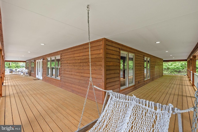 94 Tomahawk Way, Linden, VA 22642 - view of deck