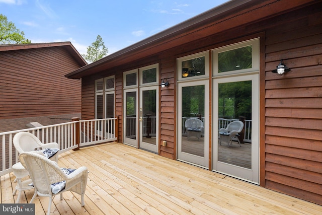 94 Tomahawk Way, Linden, VA 22642 - view of wooden deck